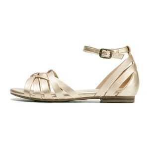 Wonderly Huarache Sandals women’s 7 Gold NWT